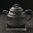 Yixing teapot traditional form: Shuang-xian Zhu-gu