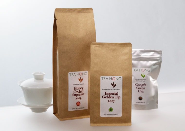 New pack sizes for Tea Hong leaf teas
