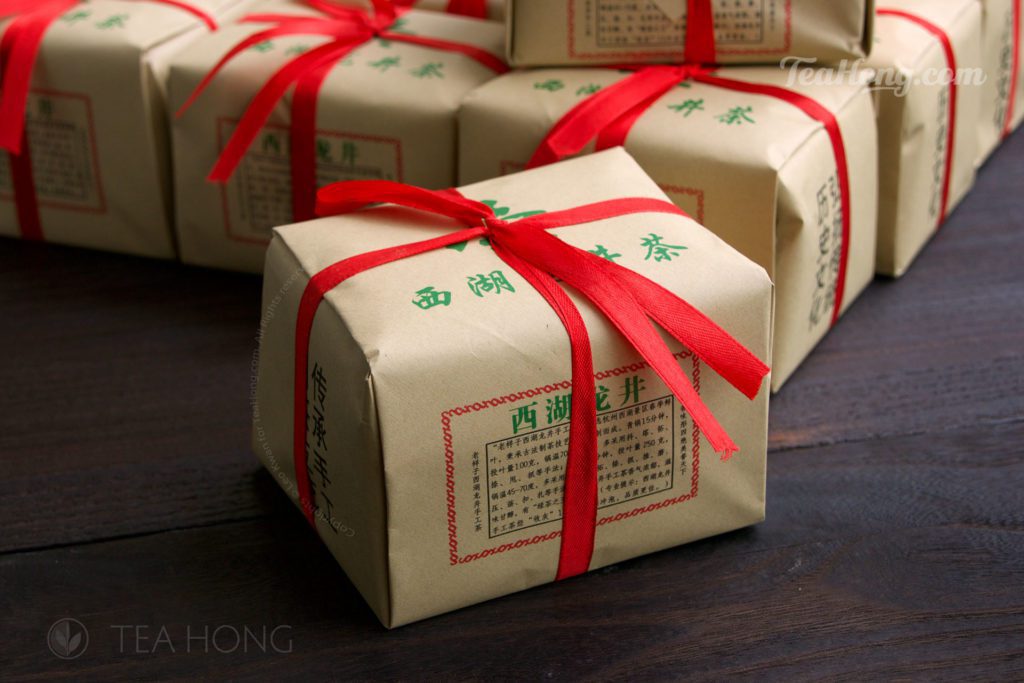 Longjing Spring Equinox, premium green tea by TeaHong.com in the