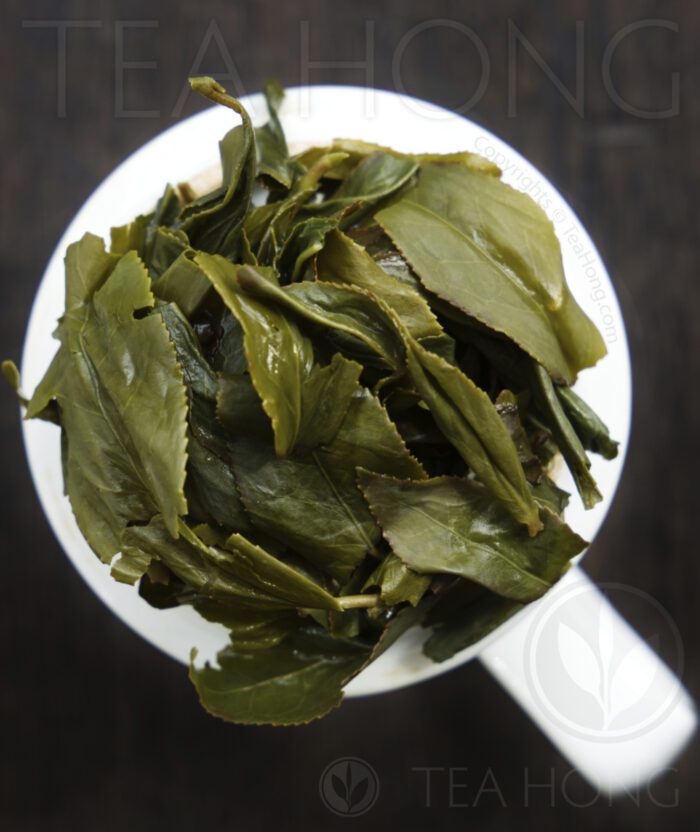Tea Hong oolong: Wenshan Paochong infused tealeaves